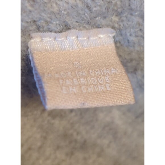 Knitted And Knotted Anthropologie Dress Small Gray Wool Drop Waist Sleeveless - Picture 9 of 13